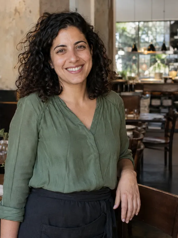 Olivia B., Dona de restaurante